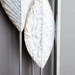 Metal Leaf Tall CutOut Wall Decor With Intricate Laser Cut Designs Gray - Olivia & May 6 Metal Leaf Tall CutOut Wall Decor With Intricate Laser Cut Designs Gray - Olivia & May -Wall Charm Deals Store GUEST 00fffeed 8311 490f b395 f45d926af435