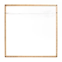 Cortneyherron Little Beach House Bamboo Framed Wall Canvas Blue - Deny Designs -Wall Charm Deals Store GUEST 010d2336 530f 44a8 9d28 682766add459