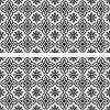 Ornate Tile Backsplash Peel And Stick Giant Wall Decal Black/White - RoomMates