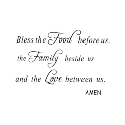 Unique Bargains Kitchen Letter Pattern Removable Decorative Sticker Decal Mural Paper PVC Wall Decal 23.6" X 15.7" Black White 1 Pc -Wall Charm Deals Store GUEST 02e49504 5483 4cd9 97ca 721e0752fa2a