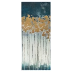 (Set Of 3) 15" X 35" Forest Gel Coat Canvas With Gold Foil Embellishment 19 (Set Of 3) 15" X 35" Forest Gel Coat Canvas With Gold Foil Embellishment -Wall Charm Deals Store GUEST 04223747 bd79 4d3e 9ef7 5d1c2e128b07