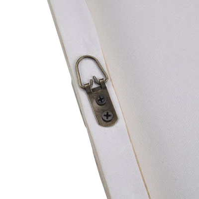 (Set Of 3) 35.5" Height Wooden Mandala 3D Embellished Canvas Decorative Wall Art Set White 4 (Set Of 3) 35.5" Height Wooden Mandala 3D Embellished Canvas Decorative Wall Art Set White - Image 4