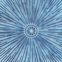 Wood Starburst Radial Plates Framed Wall Art With Black Frame Set Of 4 Blue - Olivia & May -Wall Charm Deals Store GUEST 0573f04a 1424 4df9 bb29 d21a557fba23