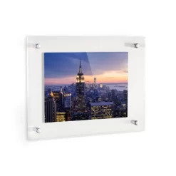 ArtToFrames 8x10 Floating Acrylic Picture Frame
