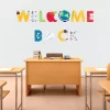 Big Dot Of Happiness Back To School - Peel And Stick First Day Of School Classroom Decorations Large Banner Wall Decals - Welcome Back