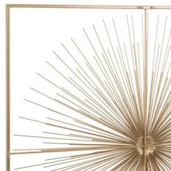 Metal Starburst Handmade Large 3D Wall Decor With Gold Frame Gold - CosmoLiving By Cosmopolitan 20 Metal Starburst Handmade Large 3D Wall Decor With Gold Frame Gold - CosmoLiving By Cosmopolitan -Wall Charm Deals Store GUEST 0819e84d 19eb 43be 9c5c 51f70b39e02f