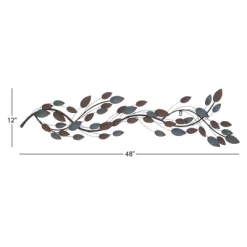 Traditional Metal Leaf Wall Decor Brown - Olivia & May -Wall Charm Deals Store GUEST 0b38ef12 6dfa 40f4 bd24 8e9f6a8d9f19