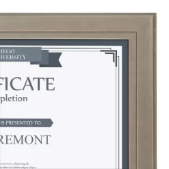 8.5" X 11" Kieva Document Frame Gray - DesignOvation -Wall Charm Deals Store GUEST 0ba7426d b1bd 4e56 b55c 54aa8eb738bc