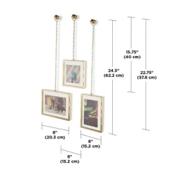 Fotochain Photo Display Frames Brass 3pk - Umbra 11 Fotochain Photo Display Frames Brass 3pk - Umbra -Wall Charm Deals Store GUEST 0ccbfefc 1afb 4c1f 9e7b 2a9215be5320