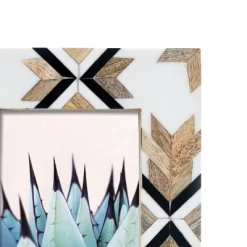 4 X 6 Inch Native Pattern Decorative Wood Picture Frame - Foreside Home & Garden 12 4 X 6 Inch Native Pattern Decorative Wood Picture Frame - Foreside Home & Garden -Wall Charm Deals Store GUEST 0d3640b1 68f9 4ccd a150 f4c1b446dbb9