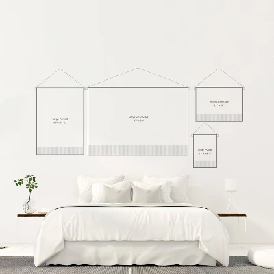 Little Arrow Design Co Arrows On Navy Wall Hanging Landscape Tapestries Black - Deny Designs 4 Little Arrow Design Co Arrows On Navy Wall Hanging Landscape Tapestries Black - Deny Designs - Image 4