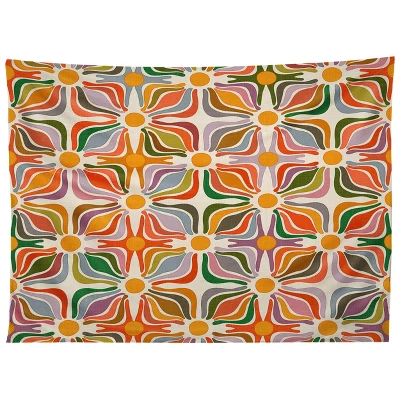 Evamatise Abstract Flowers Summer Holiday Tapestry - Society6 3 Evamatise Abstract Flowers Summer Holiday Tapestry - Society6 - Image 3