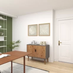 Shell Geometric Handmade Overlapping Shells Shadow Box With Canvas Backing Set Of 2 Cream - Olivia & May -Wall Charm Deals Store GUEST 0f2bf3b0 ac59 41af b316 ca085a5a593c