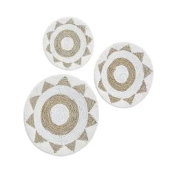 Set Of 3 Cotton Plate Handmade Woven Wall Decors - Olivia & May 11 Set Of 3 Cotton Plate Handmade Woven Wall Decors - Olivia & May -Wall Charm Deals Store GUEST 14769122 fd32 44e3 9f81 d8ebfd49bd4b