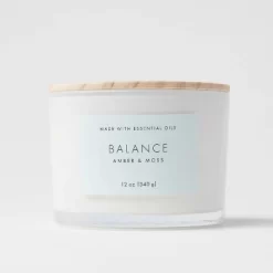Wood Lidded Glass Wellness Balance Candle - Threshold™ 6 Wood Lidded Glass Wellness Balance Candle - Threshold™ -Wall Charm Deals Store GUEST 153c12f7 0aba 43b7 956b c817a127669d