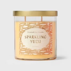 Lidded Glass Jar Candle Sparkling Yuzu - Opalhouse™ -Wall Charm Deals Store GUEST 18fdf501 b6b7 4c07 9045 290aa3a8a15a