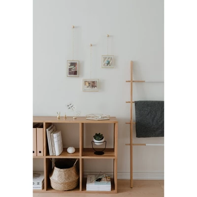 Fotochain Photo Display Frames Brass 3pk - Umbra 4 Fotochain Photo Display Frames Brass 3pk - Umbra - Image 4