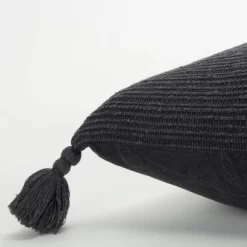 20"x20" Oversize Solid Striped Square Throw Pillow With Tassels Cover - Rizzy Home 15 20"x20" Oversize Solid Striped Square Throw Pillow With Tassels Cover - Rizzy Home -Wall Charm Deals Store GUEST 1a806b41 ffdc 440e bedc 8411c779a89c