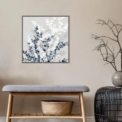 22" X 22" Blue Spring II By Isabelle Z Framed Canvas Wall Art Gray Wash - Amanti Art -Wall Charm Deals Store GUEST 1aac9b63 743d 4f35 8cdc 349612b7c82d