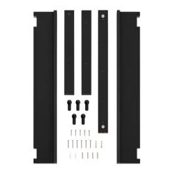 29" X 16" 2 Tier Ledge Wall Shelf Organizer With Five Hanging Hooks Black - Danya B. -Wall Charm Deals Store GUEST 1d99bf54 5d95 49d9 a8d5 91a8b1a78497