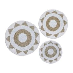 Set Of 3 Cotton Plate Handmade Woven Wall Decors - Olivia & May 15 Set Of 3 Cotton Plate Handmade Woven Wall Decors - Olivia & May -Wall Charm Deals Store GUEST 1de629ae 57ee 46ba b526 65b4887b2c24