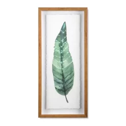 (Set Of 3) 28"x12" Framed Leaves Decorative Wall Art White - Threshold™ -Wall Charm Deals Store GUEST 214fdd58 752e 4cd5 99b6 07b5a2d55b3e
