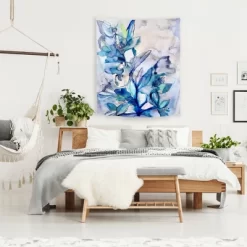 Aqua Floral By Hope Bainbridge