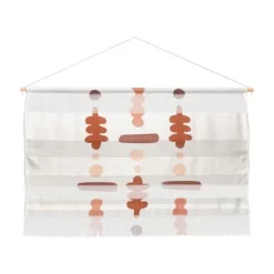 Bohomadic.Studio Botanical Garden Elements 3 Fiber Wall Hanging - Society6