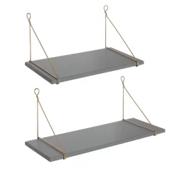 2pc Vista Wood And Metal Wall Shelves - Kate & Laurel All Things Decor 8 2pc Vista Wood And Metal Wall Shelves - Kate & Laurel All Things Decor -Wall Charm Deals Store GUEST 2d41301e 5518 4525 b549 d19889d3f6b2