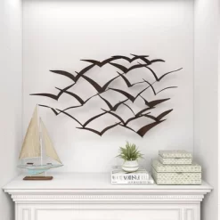 Metal Bird Flying Flock Wall Decor - Olivia & May -Wall Charm Deals Store GUEST 2e601885 21e5 4626 94d6 d9c2f71f0ba5