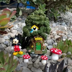 Disney Mickey Mouse Miniature Resin Garden Set With Solar Tree House -Wall Charm Deals Store GUEST 2fffc55b 62c6 4080 a691 d1b4d1cd960e