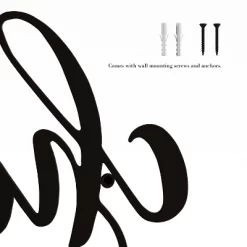 Metal Cutout- Cherish Decorative Wall Sign-3D Word Art Home Accent Decor-Perfect For Modern Rustic Or Vintage Farmhouse Style By Hastings Home -Wall Charm Deals Store GUEST 307f93b7 d787 4980 8e4b 9bbbf84736d2