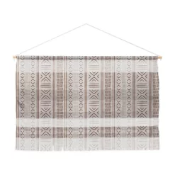 Large Little Arrow Design Co Rust Stone Mudcloth Geometric Fiber Wall Hanging - Deny Designs -Wall Charm Deals Store GUEST 34e495ca 6168 4a70 b7c8 73a5b8dc9279