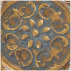 Metal Floral Wall Decor With Embossed Details Gold - Olivia & May 23 Metal Floral Wall Decor With Embossed Details Gold - Olivia & May -Wall Charm Deals Store GUEST 362a350f 5df5 4ab6 bddb a4d3252006d2