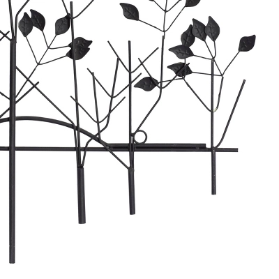 24" X 39" Traditional Metal Nature Wall Decor Brown - Olivia & May 1 24" X 39" Traditional Metal Nature Wall Decor Brown - Olivia & May