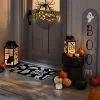 Falloween Light Up Large Raven Halloween Decorative Metal Lantern - Hyde & EEK! Boutique™