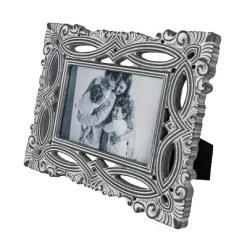 Filigree 4X6 Photo Frame Gray MDF & Glass - Foreside Home & Garden -Wall Charm Deals Store GUEST 3b6185b4 e61e 4065 9529 b2b5e385abd1