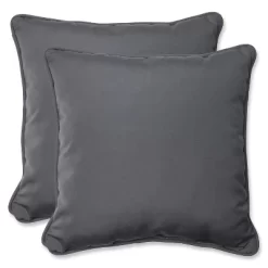 18.5"x18.5" 2pc Pillow Perfect ECOM Canvas Square Outdoor Throw Pillow Set 9 18.5"x18.5" 2pc Pillow Perfect ECOM Canvas Square Outdoor Throw Pillow Set -Wall Charm Deals Store GUEST 3be292bf 7874 40e0 ab36 c5c9308d1984