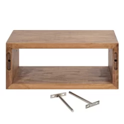 Holt Wood Wall Shelf - Kate & Laurel All Things Decor -Wall Charm Deals Store GUEST 40632b92 7320 4c61 b19b 4be25b2da61b