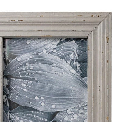 Distressed 4X6 Three Photo Frame Gray Wood, MDF & Glass - Foreside Home & Garden 4 Distressed 4X6 Three Photo Frame Gray Wood, MDF & Glass - Foreside Home & Garden - Image 4