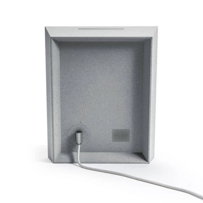 9.7" Mason Luxe Sandstone Digital Photo Frame Gray - Aura Home 5 9.7" Mason Luxe Sandstone Digital Photo Frame Gray - Aura Home - Image 5