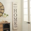 Wood Sign Home Wall Decor Beige - Olivia & May