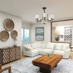 Canvas Geode Enlarge Slice Framed Wall Art With Gold Frame Blue - Olivia & May -Wall Charm Deals Store GUEST 47c65807 5e4a 41fa 8d17 4e75cd4d9e81