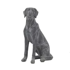 Magnesium Oxide Modern Farmhouse Dog Garden Sculpture Black - Olivia & May 12 Magnesium Oxide Modern Farmhouse Dog Garden Sculpture Black - Olivia & May -Wall Charm Deals Store GUEST 485db883 50a8 455f 9e64 f23afa00b6a2