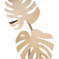Glam Leaves Wall Decor Gold - CosmoLiving By Cosmopolitan -Wall Charm Deals Store GUEST 49967121 7479 4caf 8bb5 2907dc0b4aea