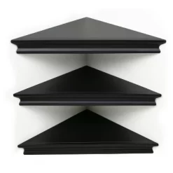 10.9" X 1.6" 3pk Providence Reilly Triangle Corner Shelf Set - Kiera Grace -Wall Charm Deals Store GUEST 4a6f2390 5392 4770 84fe c1caa99e3e13