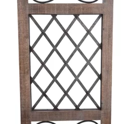 64.75" Traditional Rectangle Aspire Scroll Metal And Wood Decorative Wall Art Natural - StyleCraft -Wall Charm Deals Store GUEST 4bf8e387 e058 4617 86fd f8220c76a466