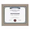 8.5" X 11" Kieva Document Frame Gray - DesignOvation