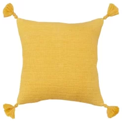20"x20" Oversize Solid Striped Square Throw Pillow With Tassels Cover - Rizzy Home 25 20"x20" Oversize Solid Striped Square Throw Pillow With Tassels Cover - Rizzy Home -Wall Charm Deals Store GUEST 4f14cbc6 785a 4719 bab6 40d8019e593a