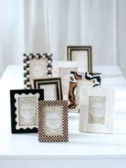 Shiraleah Roma Check 4" X 6" Picture Frame -Wall Charm Deals Store GUEST 51596a72 b935 47f6 af39 498ba1202819